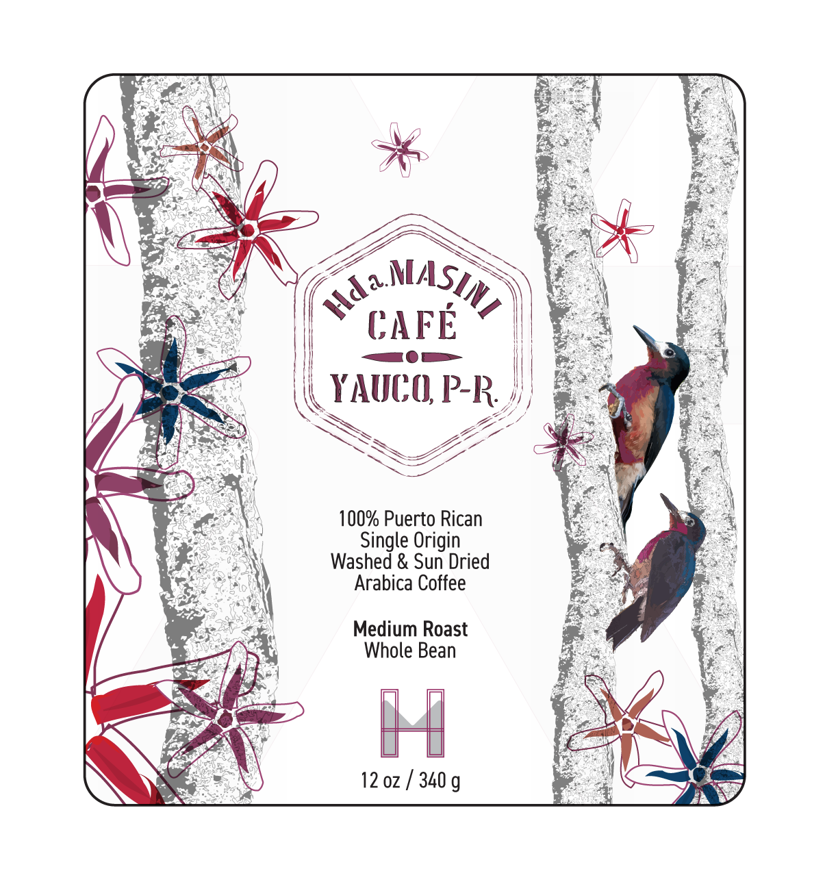 Hacienda Masini Café - 12 oz