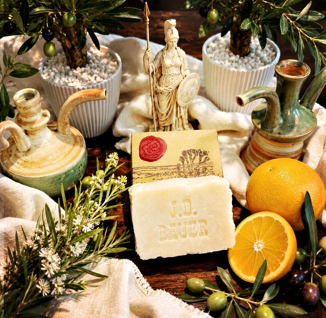 Athena - the Clarity Ritual - Eucalyptus, Orange, Turmeric, Tea Tree, Rosemary & Peppermint