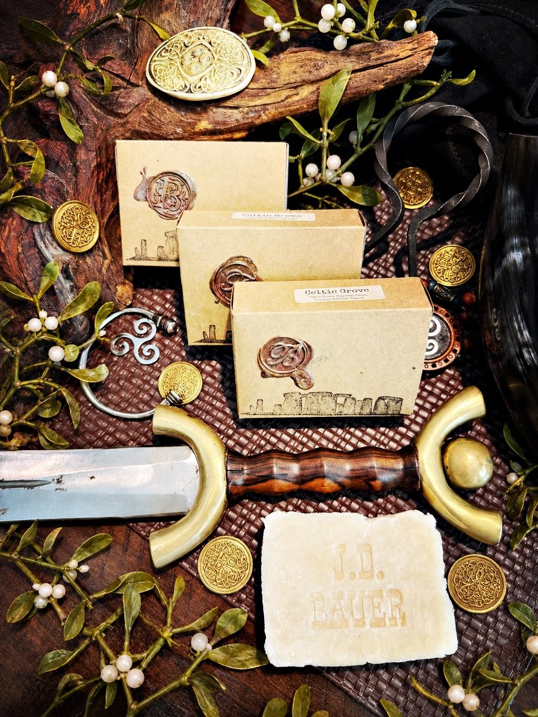 Celtic Grove - Sage, Cypress, Cedar, Juniper, Pine, Peppermint & Black Pepper