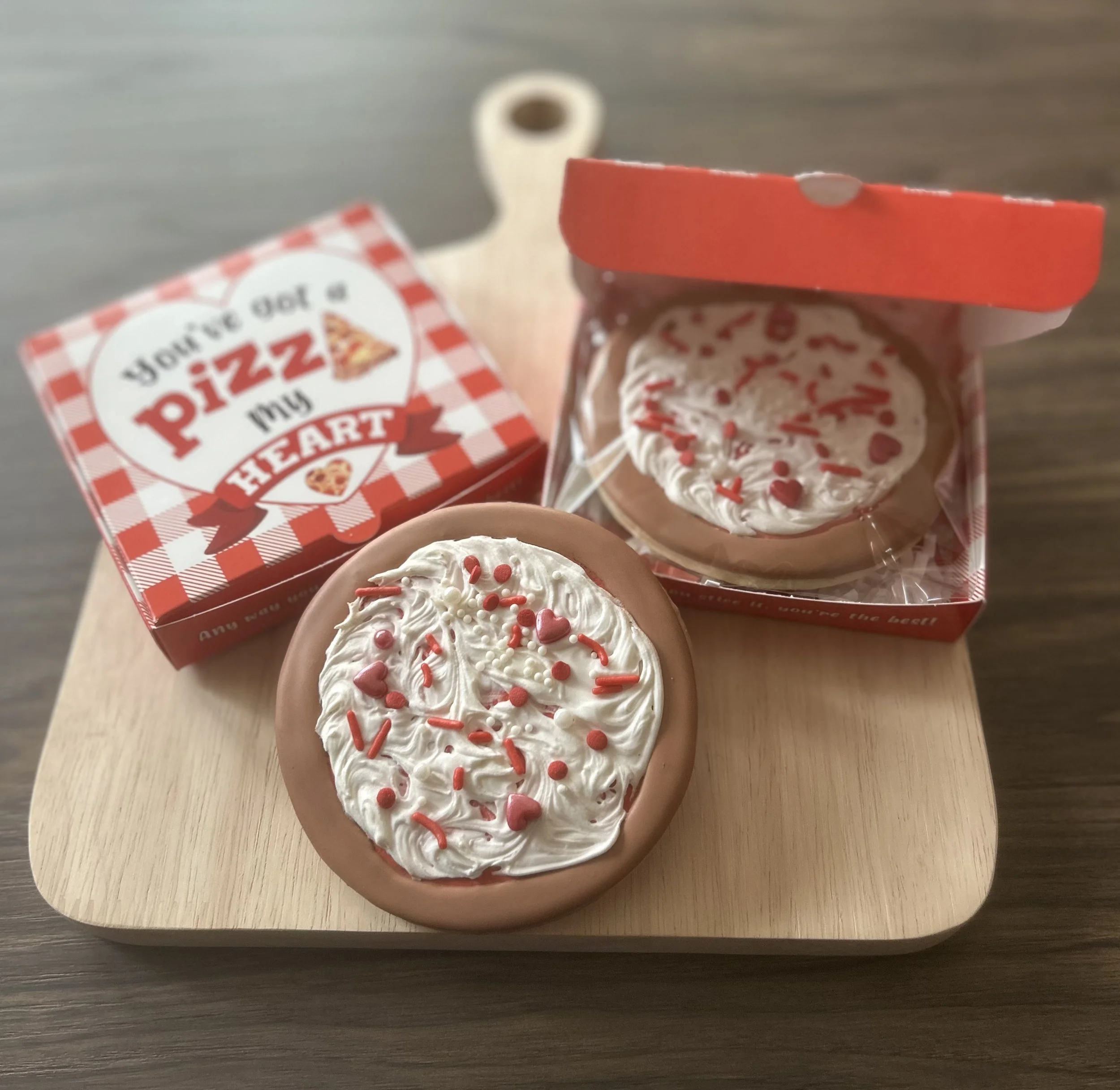 You’ve got a pizza my heart cookie