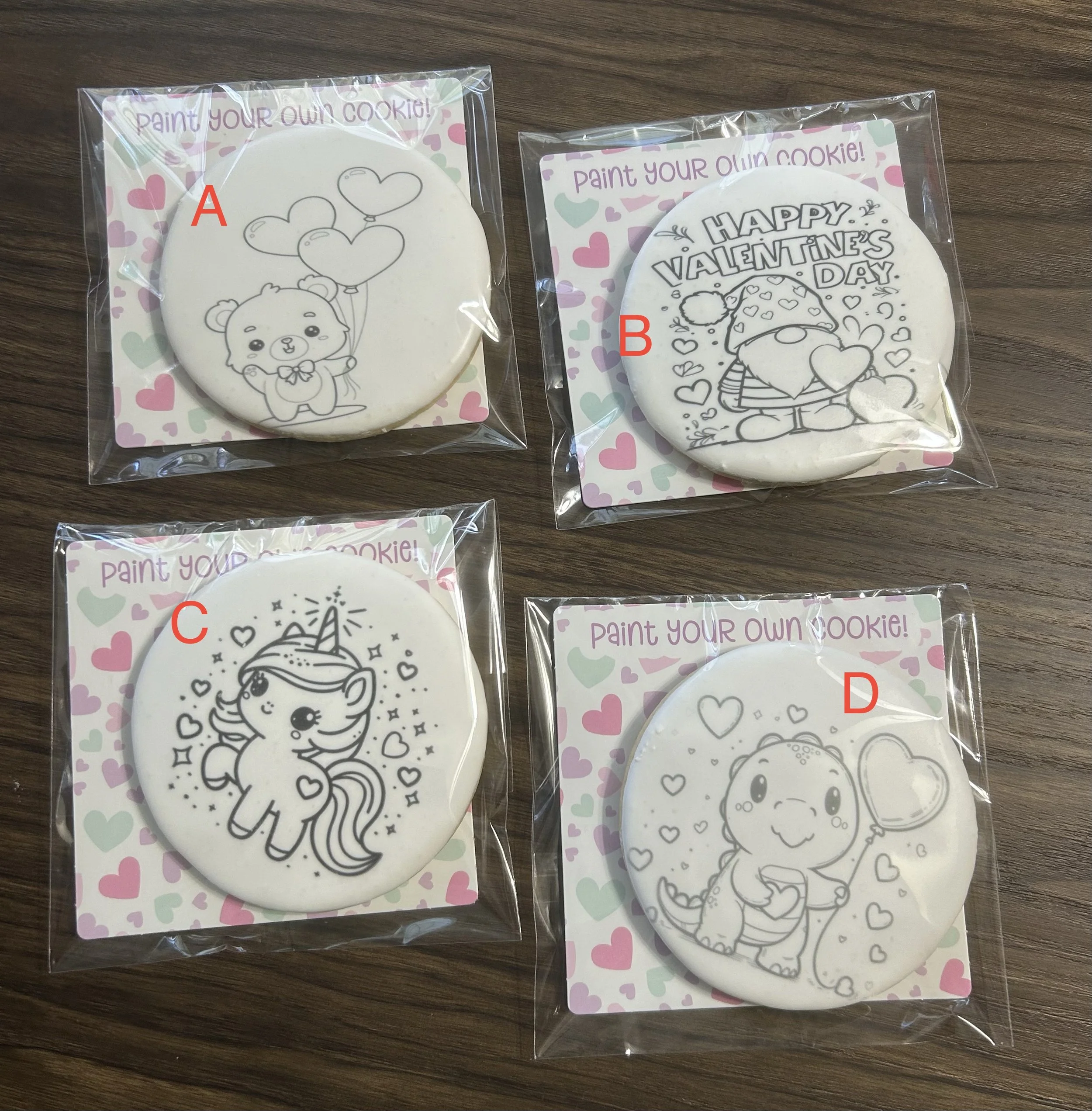 Paint your own cookie