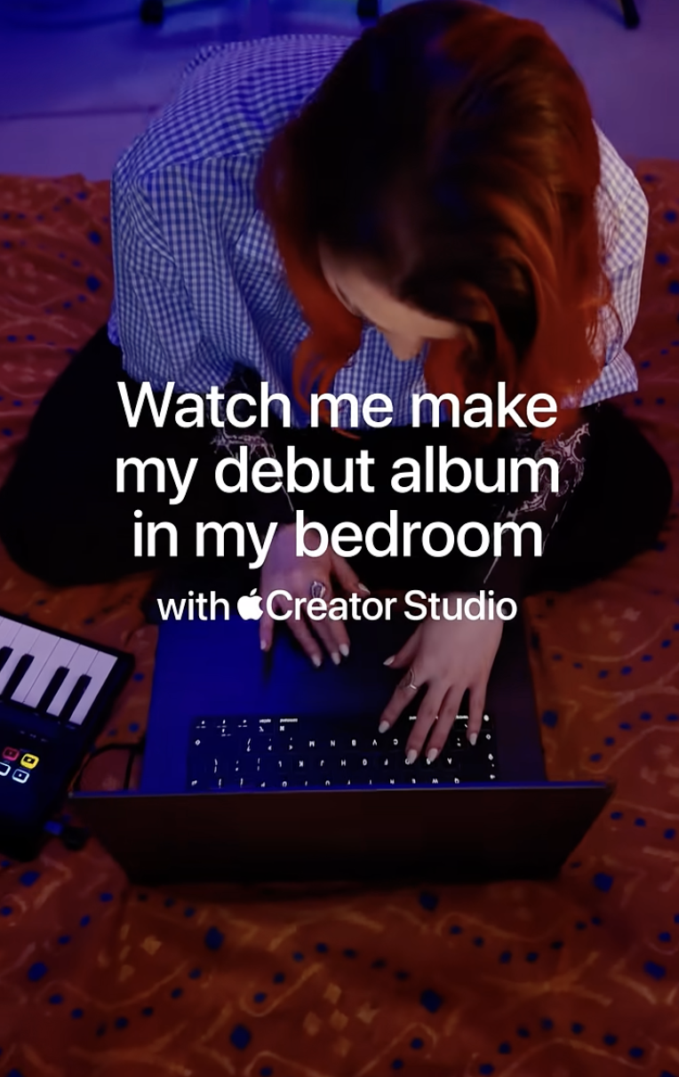 Creator Studio Watch Me Campaign - Apple