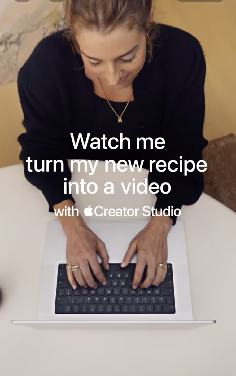 Creator Studio Watch Me Campaign - Apple