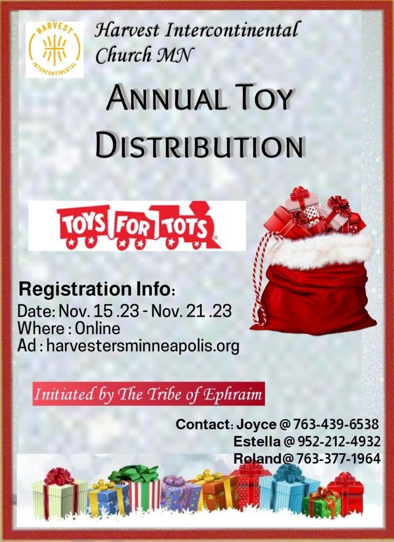 Toys For Tots Harvest Minneapolis