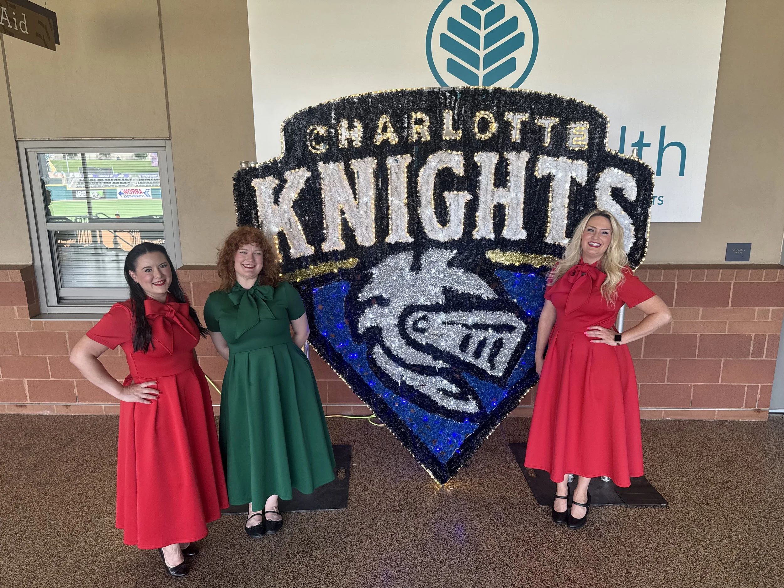 Charlotte's Treble and Tinsel at Charlottle Knight's game