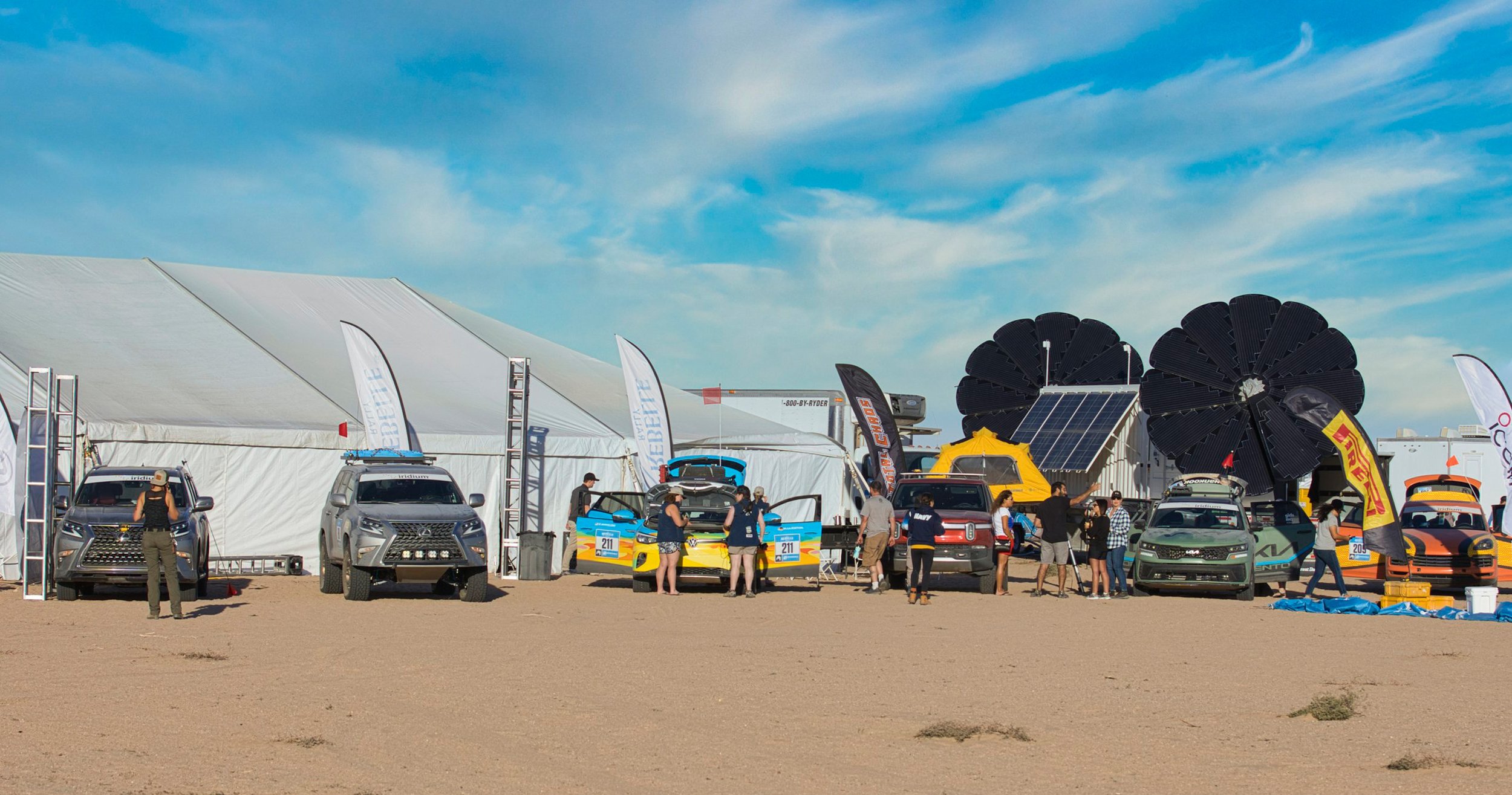 MEC-S Solar Powering the Rebelle Rally Base Camp (Copy)