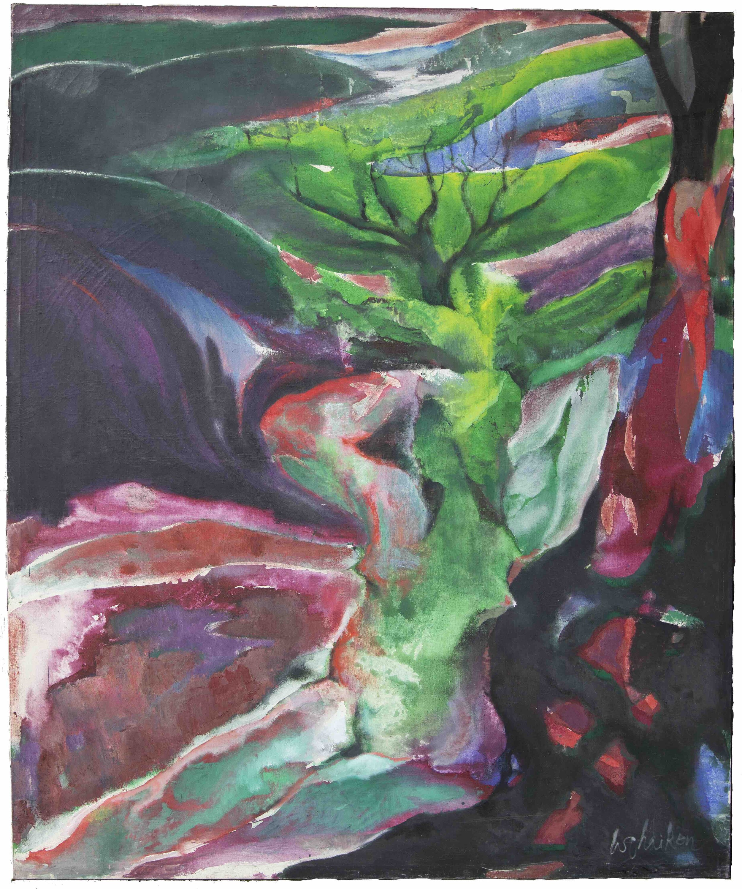 Nude in Mountains