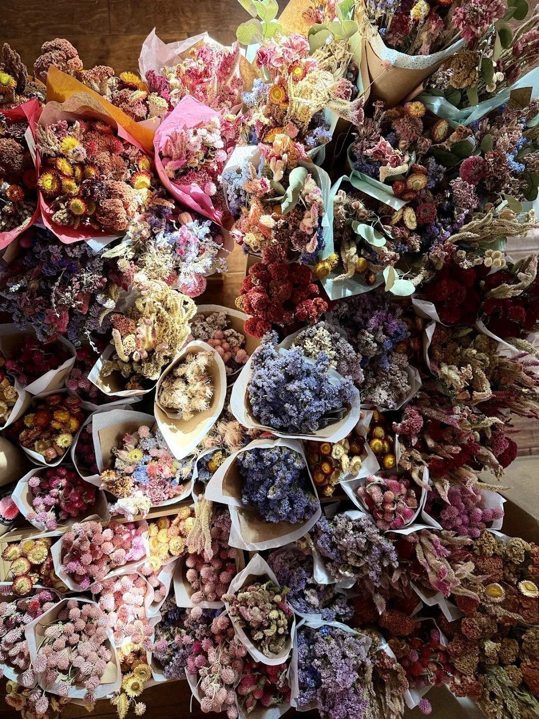Mini Dried Flower Bouquet