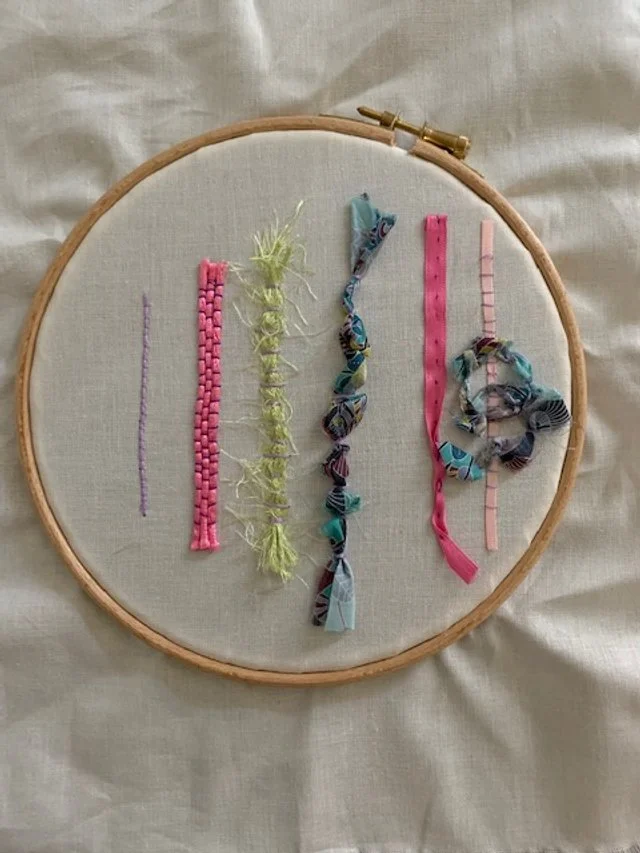 Embroidery Introduction Introduction to Hand Embroidery - One day workshop at Lora’s Studio ...