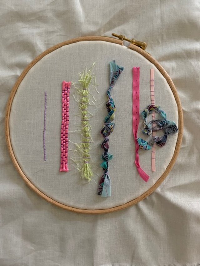 Introduction to Hand Embroidery - One day workshop at Lora’s Studio ...