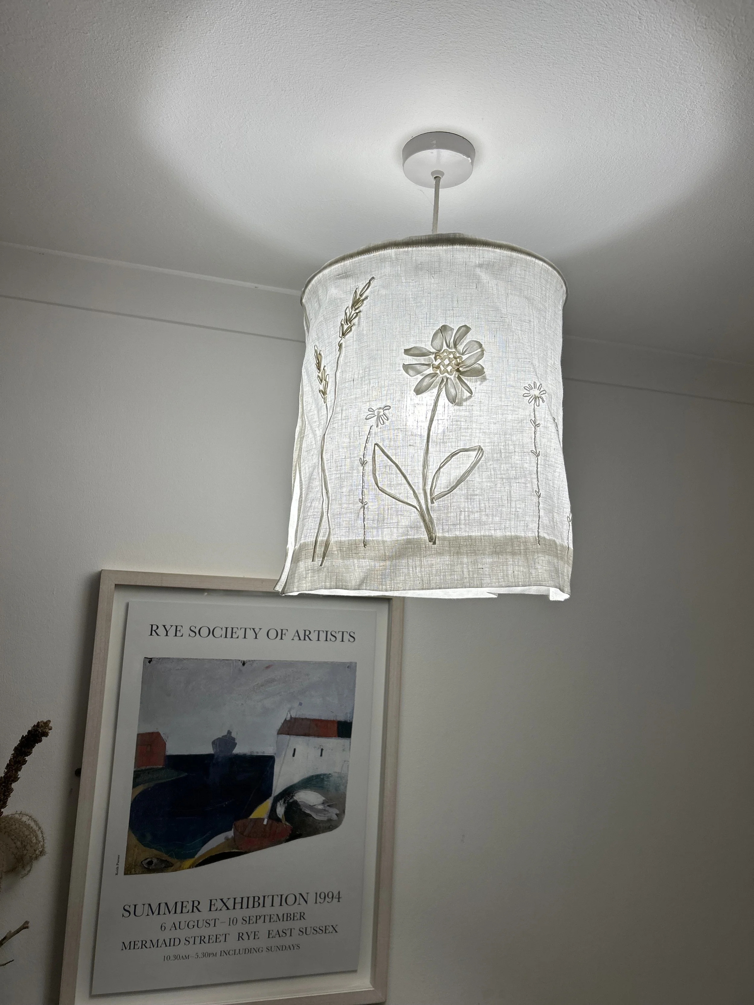 Embroidered Lampshade Making Workshop