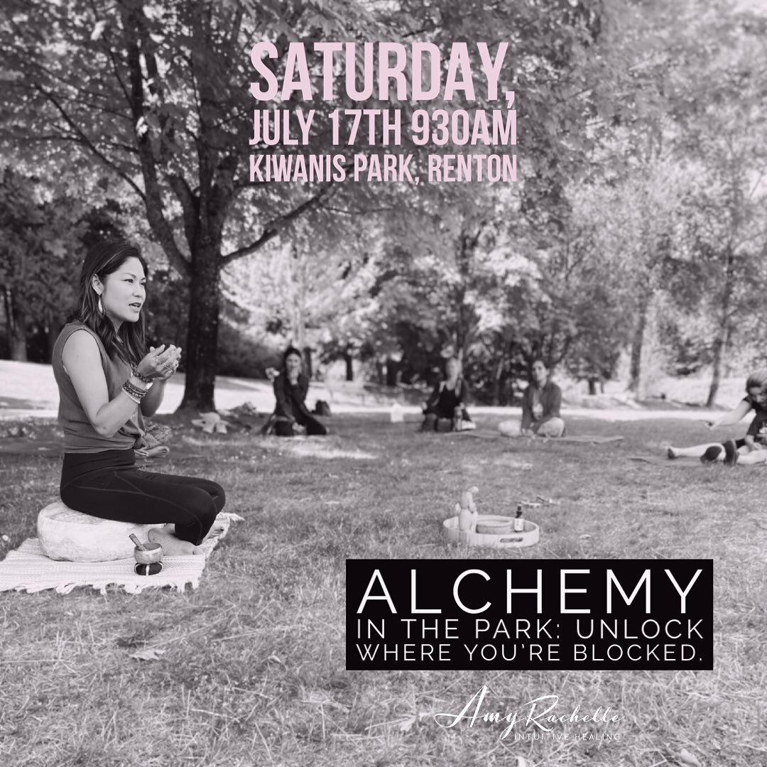 Join us tomorrow morning! No experience necessary. Tomorrow we will clear up stuck energies that block us from our wholeness and recreate how we flow energetic patterns to align with our highest potential. 

Bring a yoga mat or blanket to sit on and 