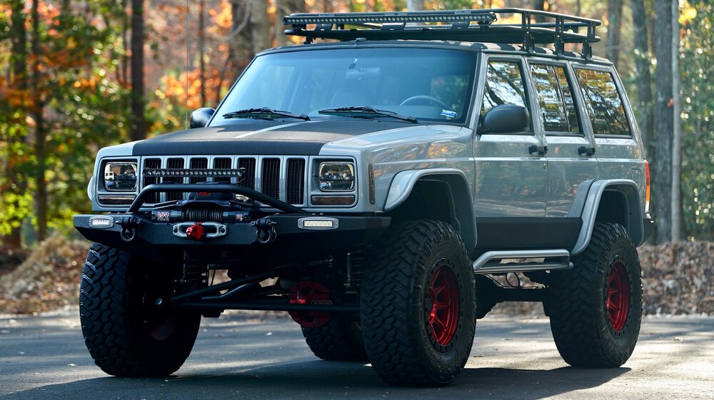  Cherokee XJ levantado en venta / Jeep Cherokee levantado en venta / Davis AutoSports — Davis AutoSports
