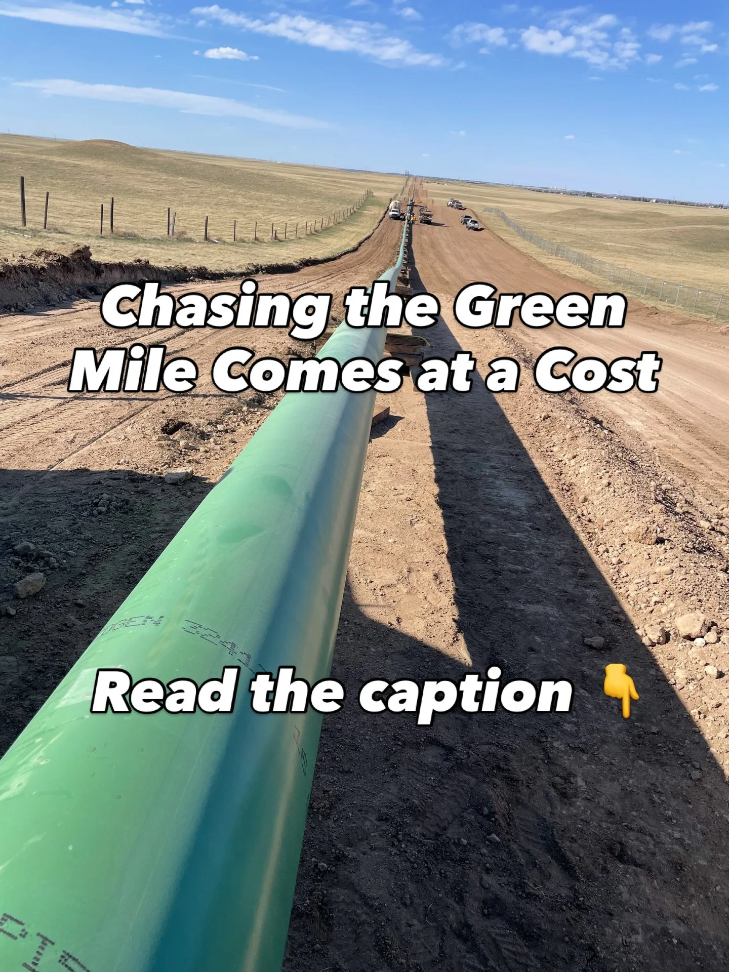 Chasing the green mile isn&rsquo;t just about money&hellip; it&rsquo;s about what you&rsquo;re willing to trade for it.

Out here on the line, it&rsquo;s easy to focus on the check. The miles. The grind. The pride of welding something that stretches 