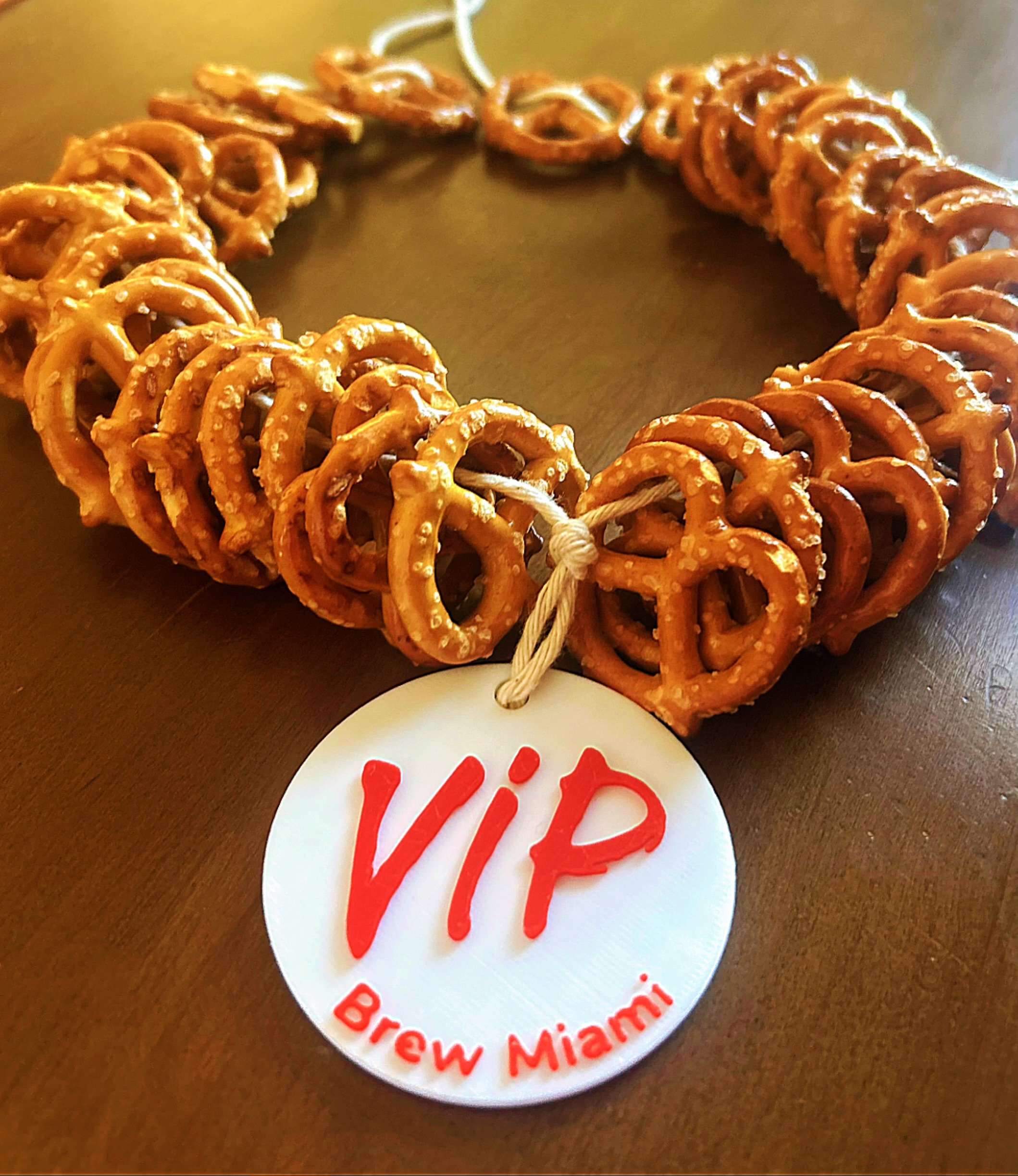 Pretzel Necklaces: The Perfect Snack at a Beer Festival