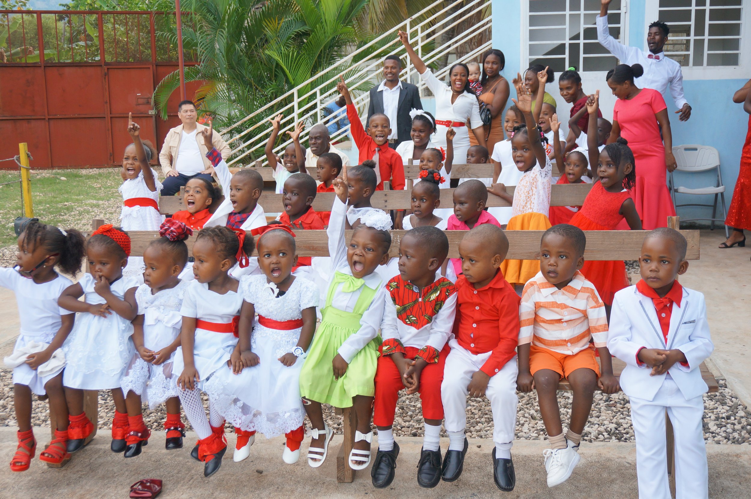 First Christmas Party at Impact International Institute of Haiti!