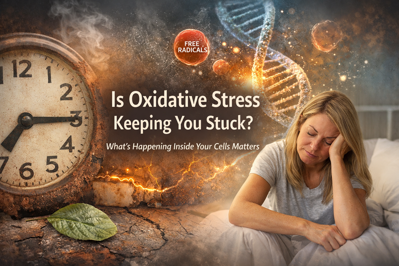 Why Oxidative Stress Is Keeping You Stuck