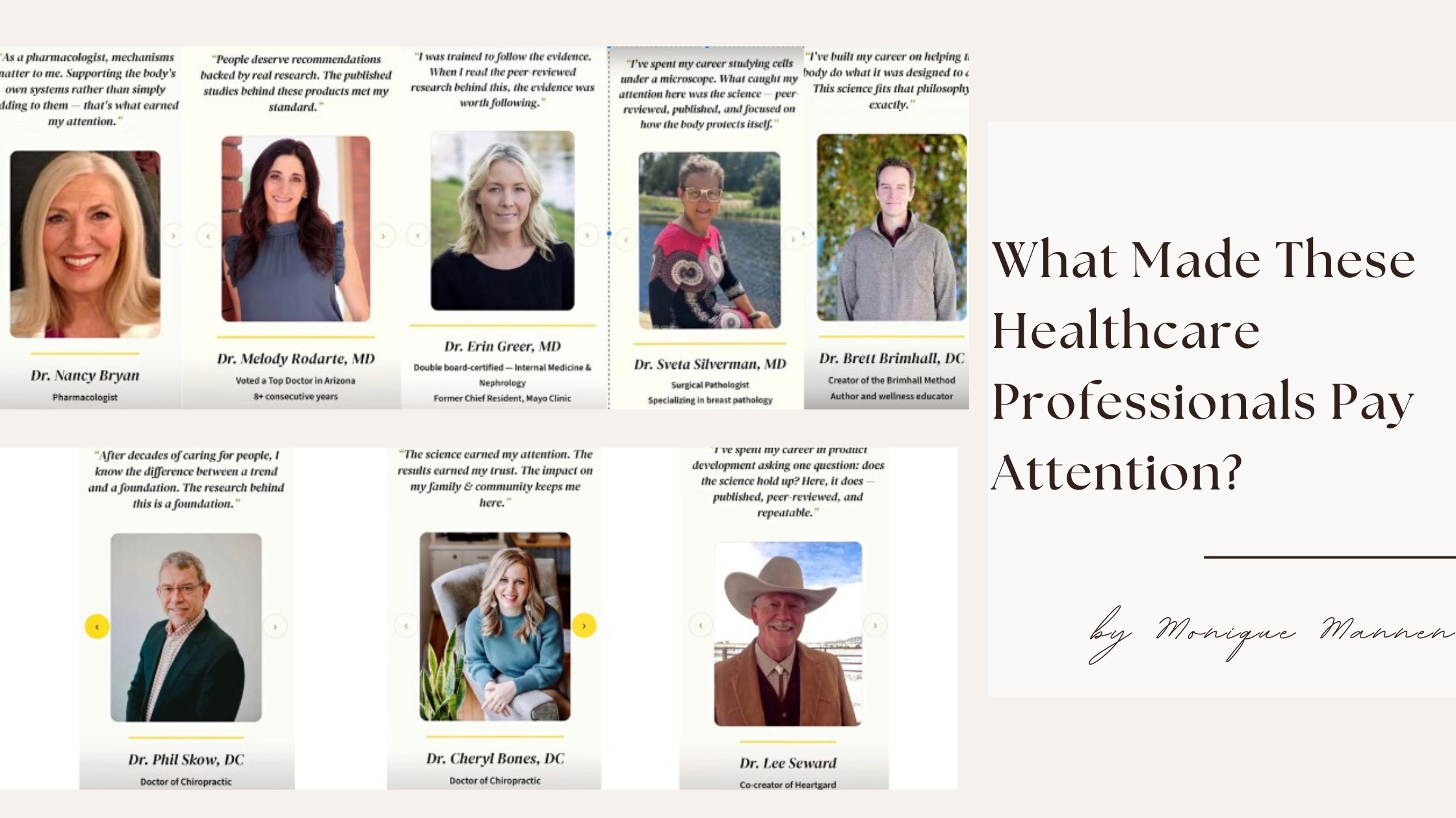 What Made These Healthcare Professionals Pay Attention?