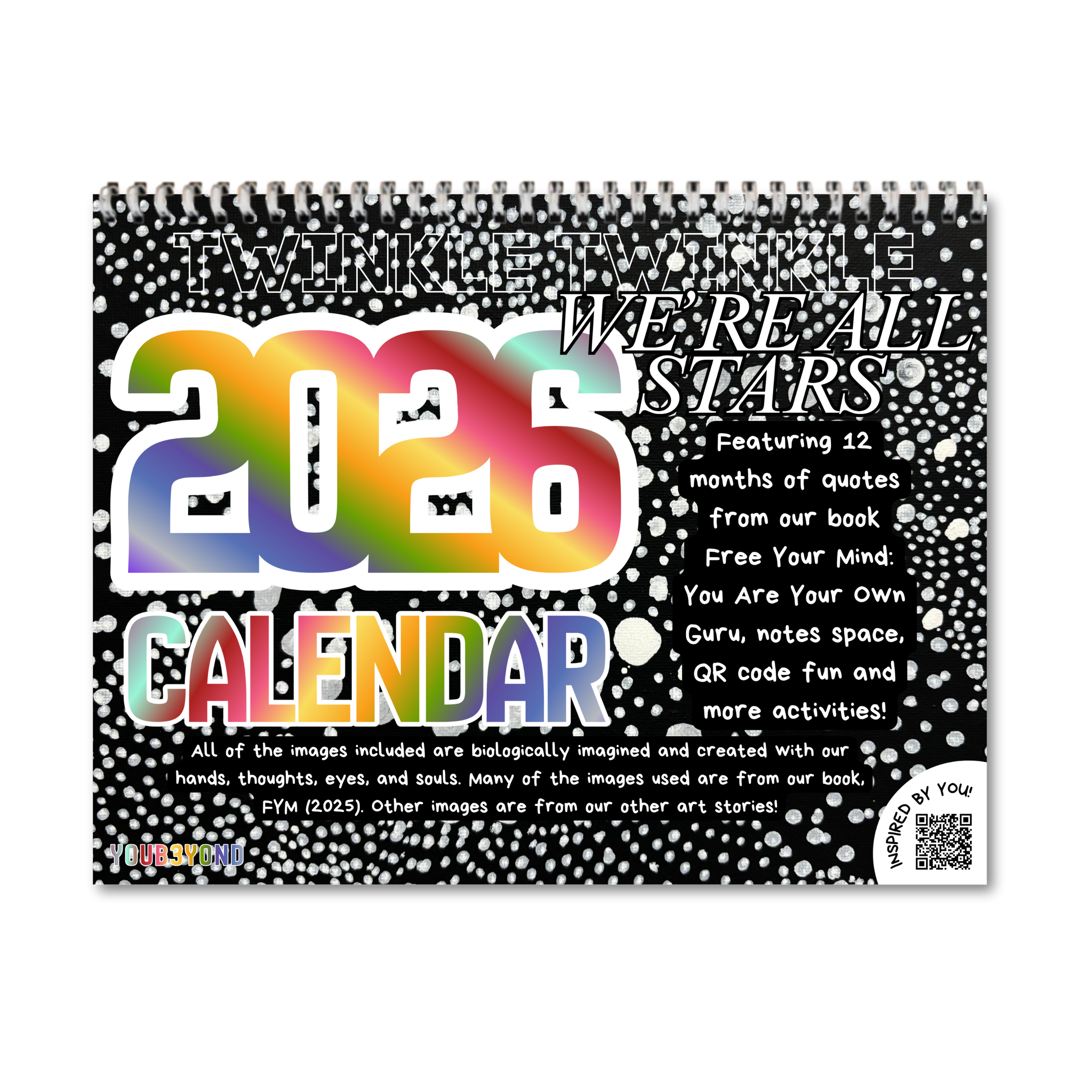 2026 Interactive Art Calendar | Twinkle Twinkle, We're All Stars