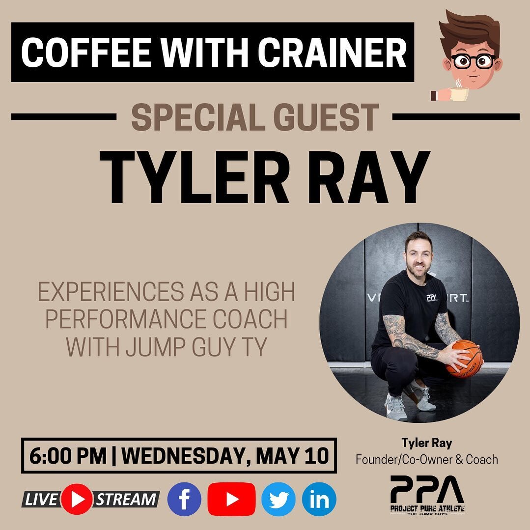 This episode features @jumpguyty, founder, co-owner, and coach at @projectpureathlete. Ty is a sport performance coach and vertical jump expert who works with professional athletes such as @dwighthoward, @mikemulder11, @jclarkthejumper, and more. Tun