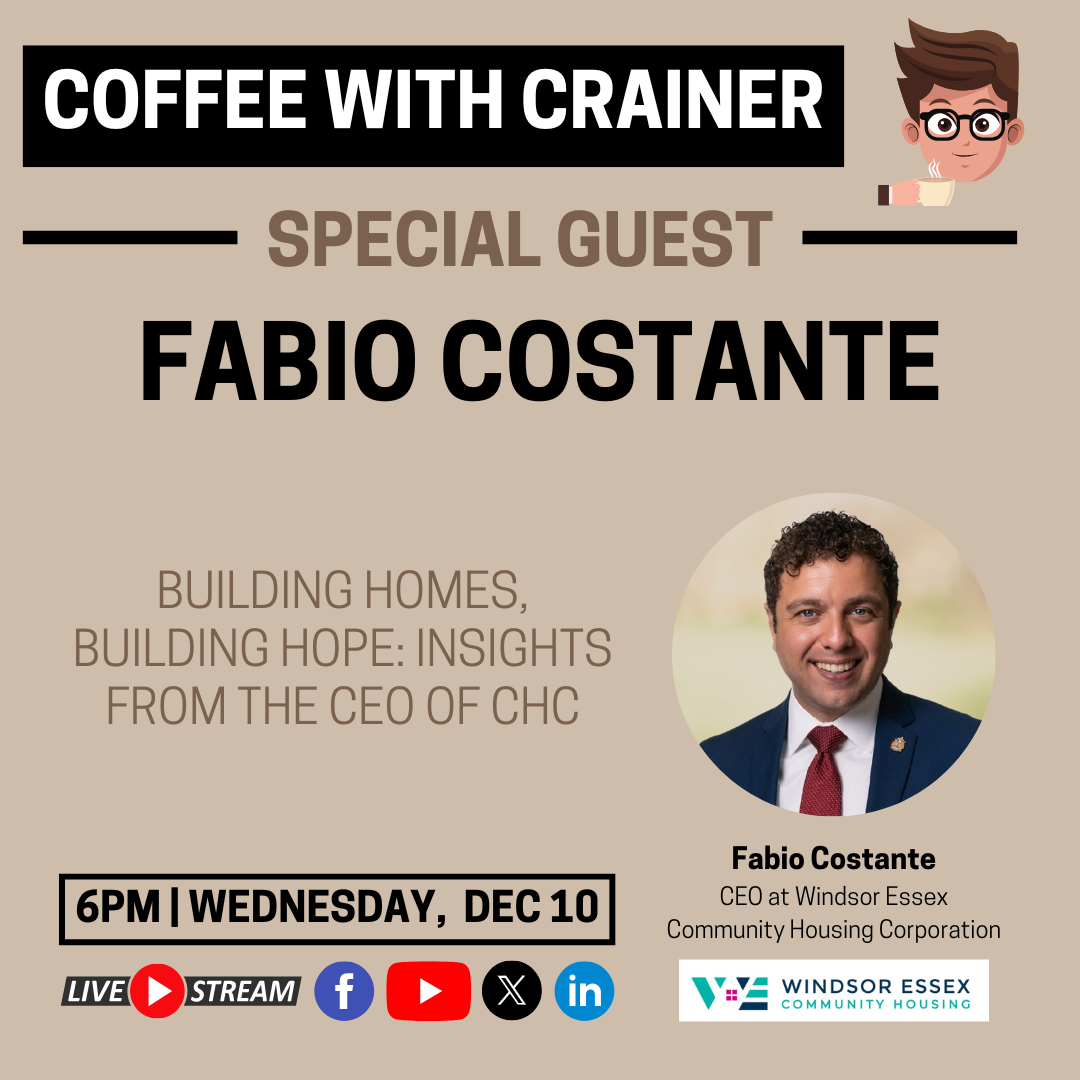 Episode 202: Building Homes, Building Hope: Insights from the CEO of CHC - Live with Fabio Costante