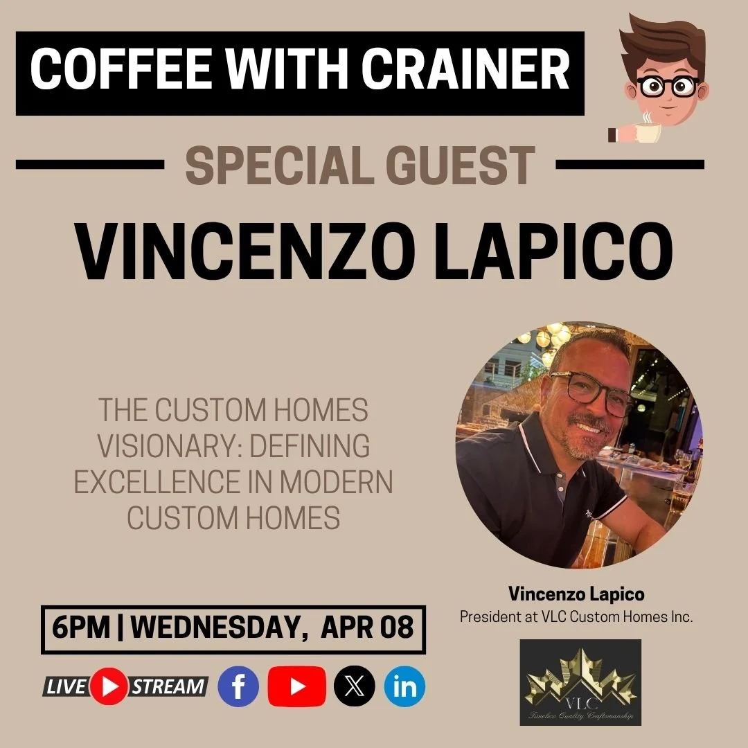 Episode 211: The Custom Homes Visionary: Defining Excellence in Modern Custom Homes — Live with Vince Lapico