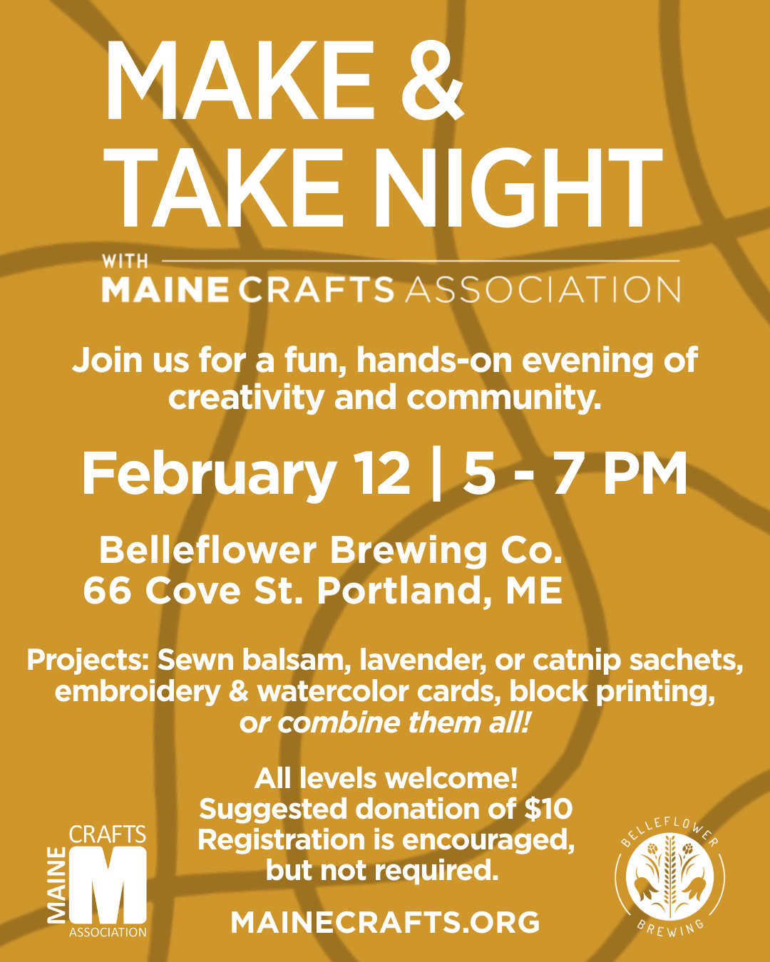 MAKE + TAKE CRAFT NIGHT