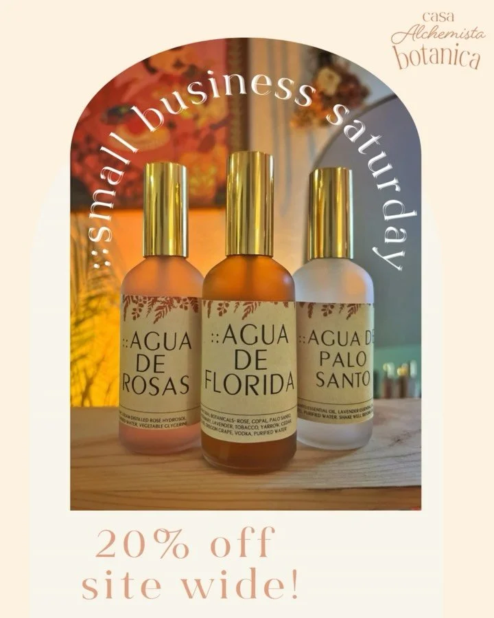 Happy Small Business Saturday! Support your local makers and artists this weekend 🌿Take 20% off your entire order in the Botanica using code: SMALLBIZ20. Sale runs today through tomorrow evening. 

Kick off your holiday shopping with a little magic 