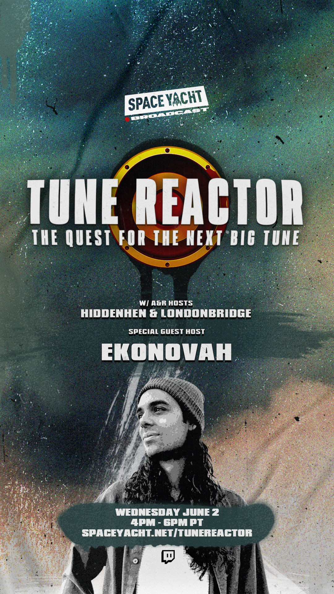 Space Yacht : Tune Reactor with Ekonovah (Instagram Story)