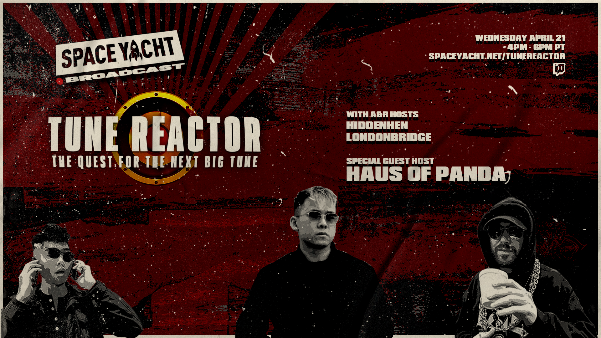 Space Yacht : Tune Reactor with Hau5 of Panda (1920 x 1080)
