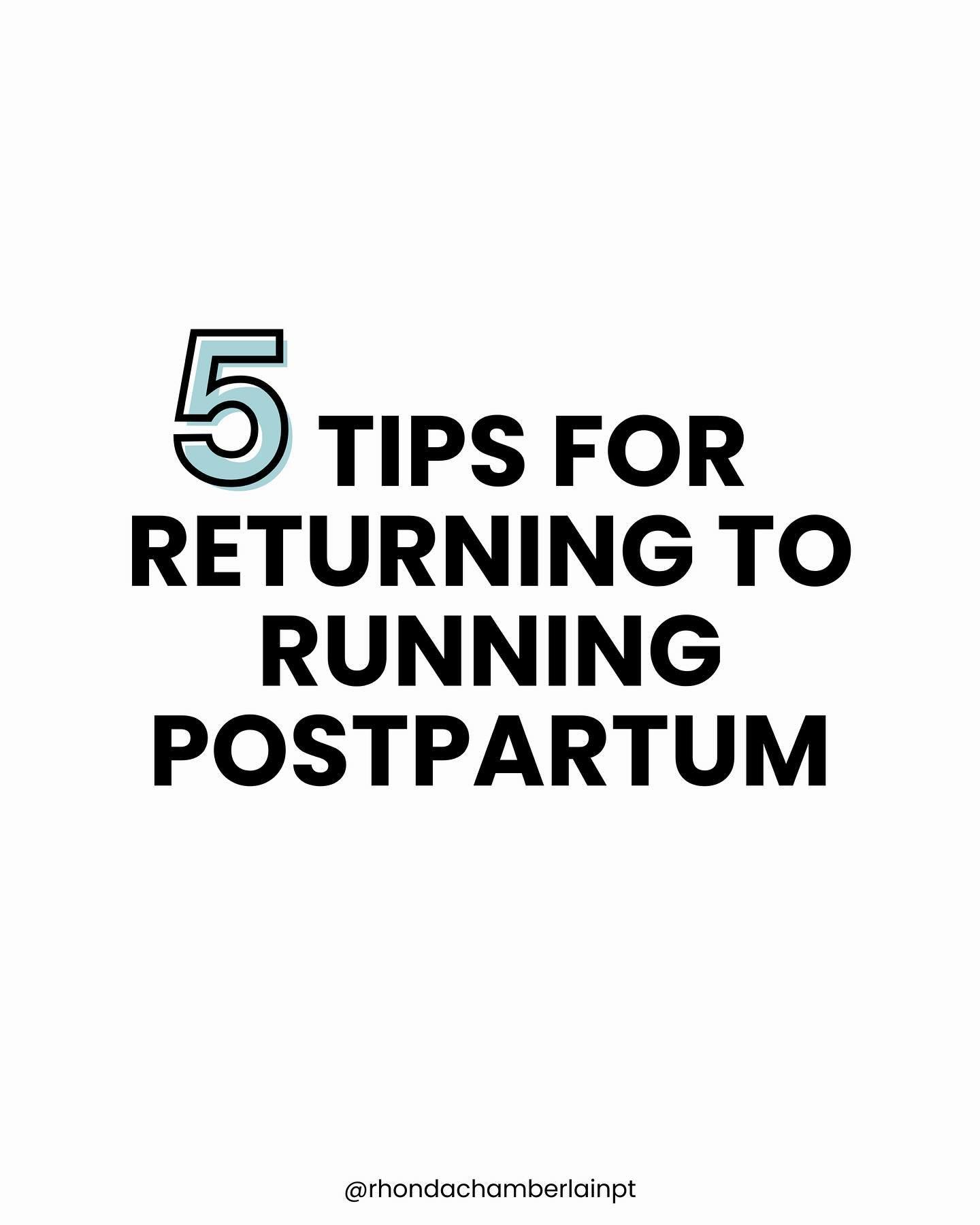 Now that nicer weather is here, some of ya&rsquo;ll might be considering adding running to your fitness goals. (Not me, but some of you 🤣).

If you&rsquo;re just getting back into running postpartum (or post time away from it), here are some helpful