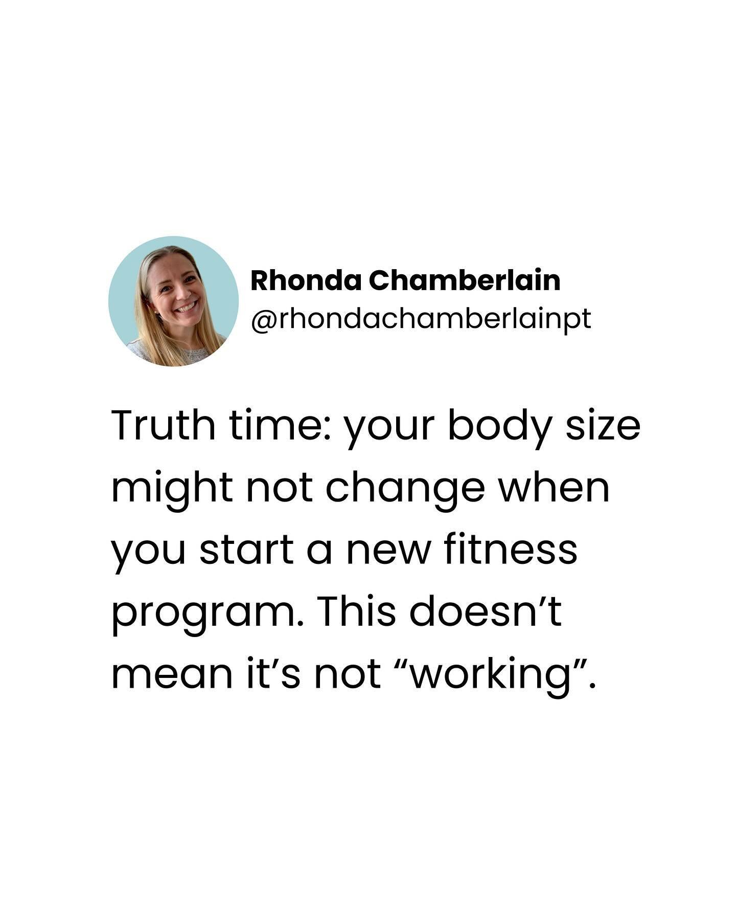 The fitness and diet industry have led us to believe that the only reason we should exercise is to shrink or change our bodies. I&rsquo;m here to call BS on all of that.

It&rsquo;s not wrong to have weight loss as a goal. But when it&rsquo;s our sol