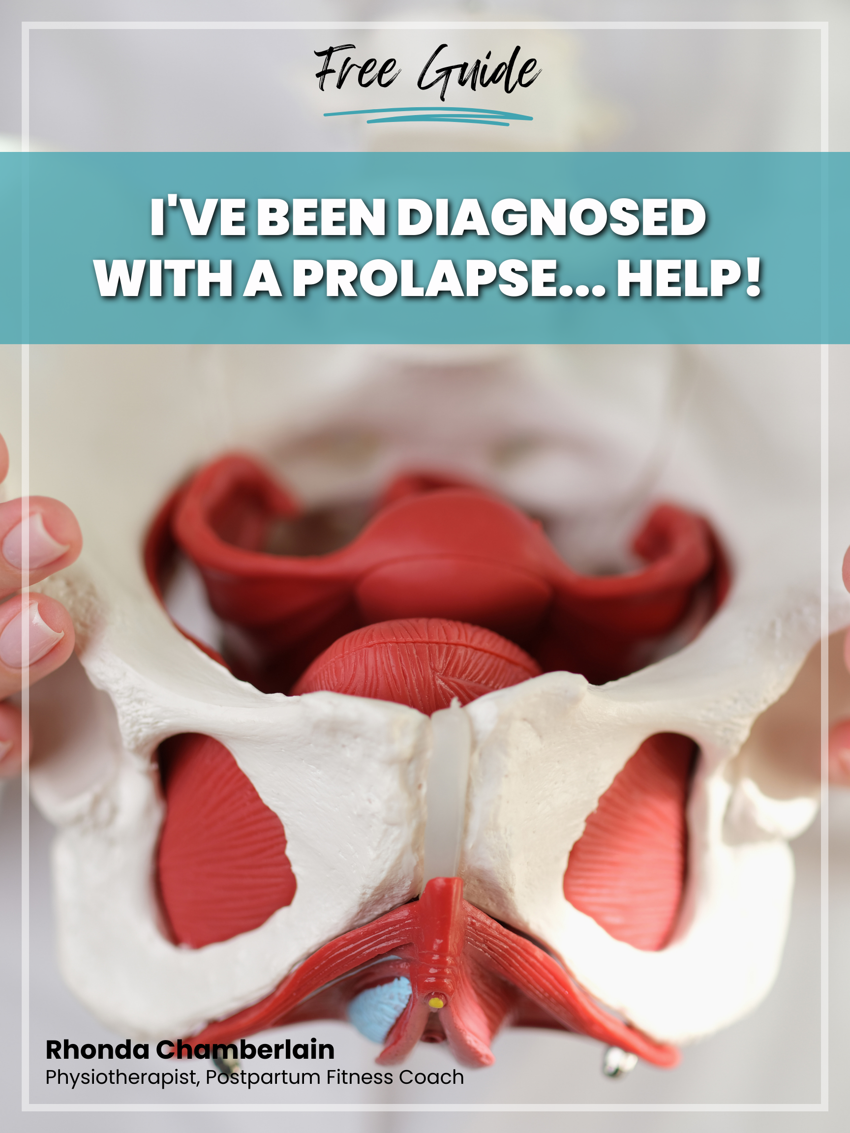 This FREE guide will let you know "what is pelvic organ prolapse?" and 5 tips to improve it today!