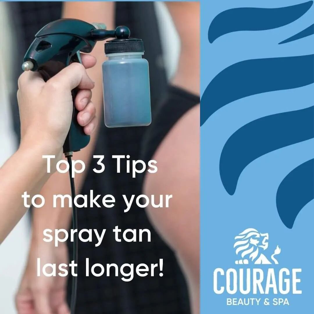 Top 3 Spray Tan Tips

👉 Avoid body wash or soap that has Sodium Laurly Sulphate or SLS in it, these cause patchiness.
👉 Moisturise to keep your skin hydrated
👉 Exfoliate after day 5 with a soft body polished, this helps the tan fade naturally

Mai
