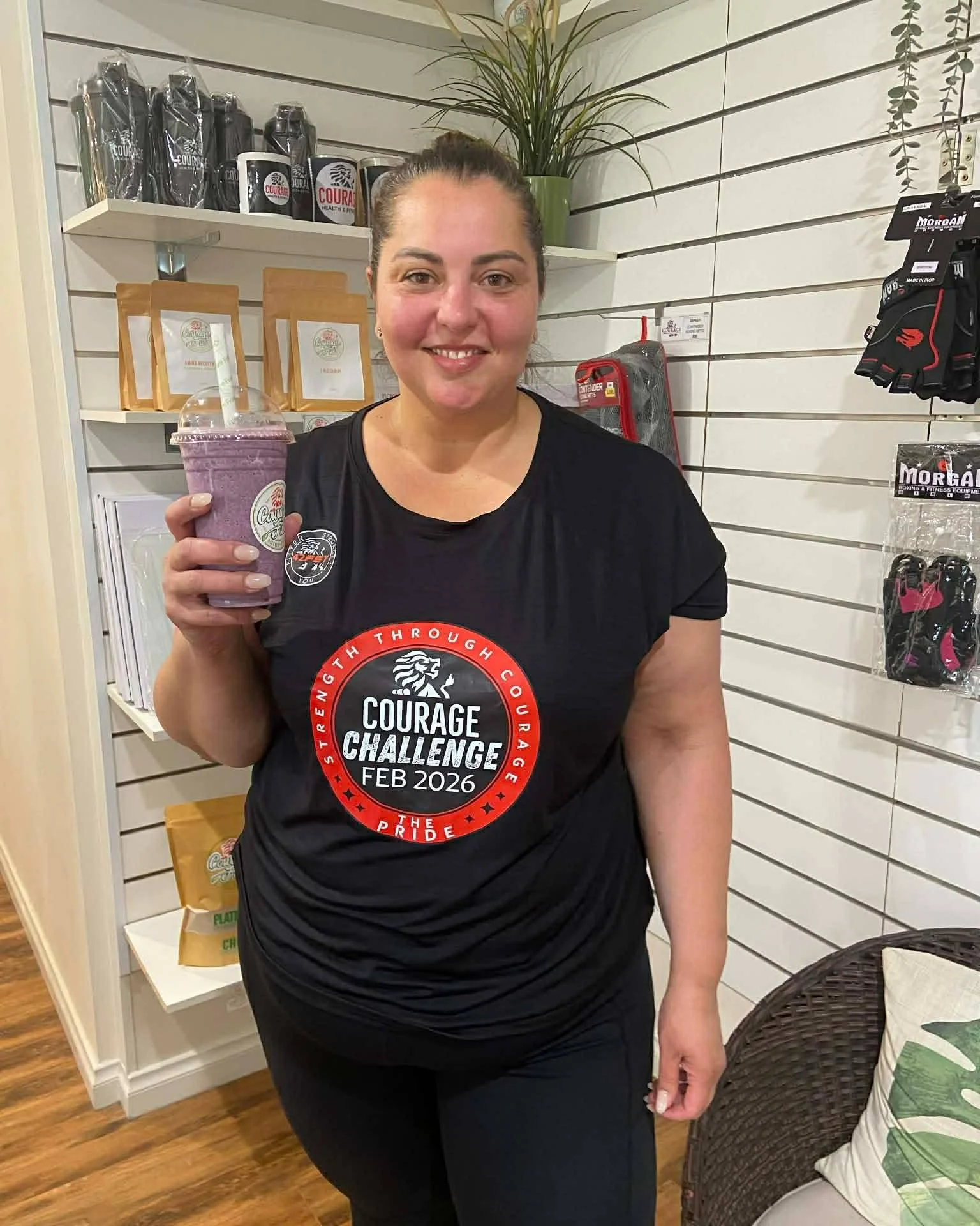 🔥 FIRST LOOK 🔥

Introducing Ester wearing the official Courage 6-Week Reset Challenge tee 👕💥
Not just a top&hellip; it&rsquo;s a reminder that you showed up for yourself.

This is what commitment looks like.
This is what &ldquo;I&rsquo;m doing it