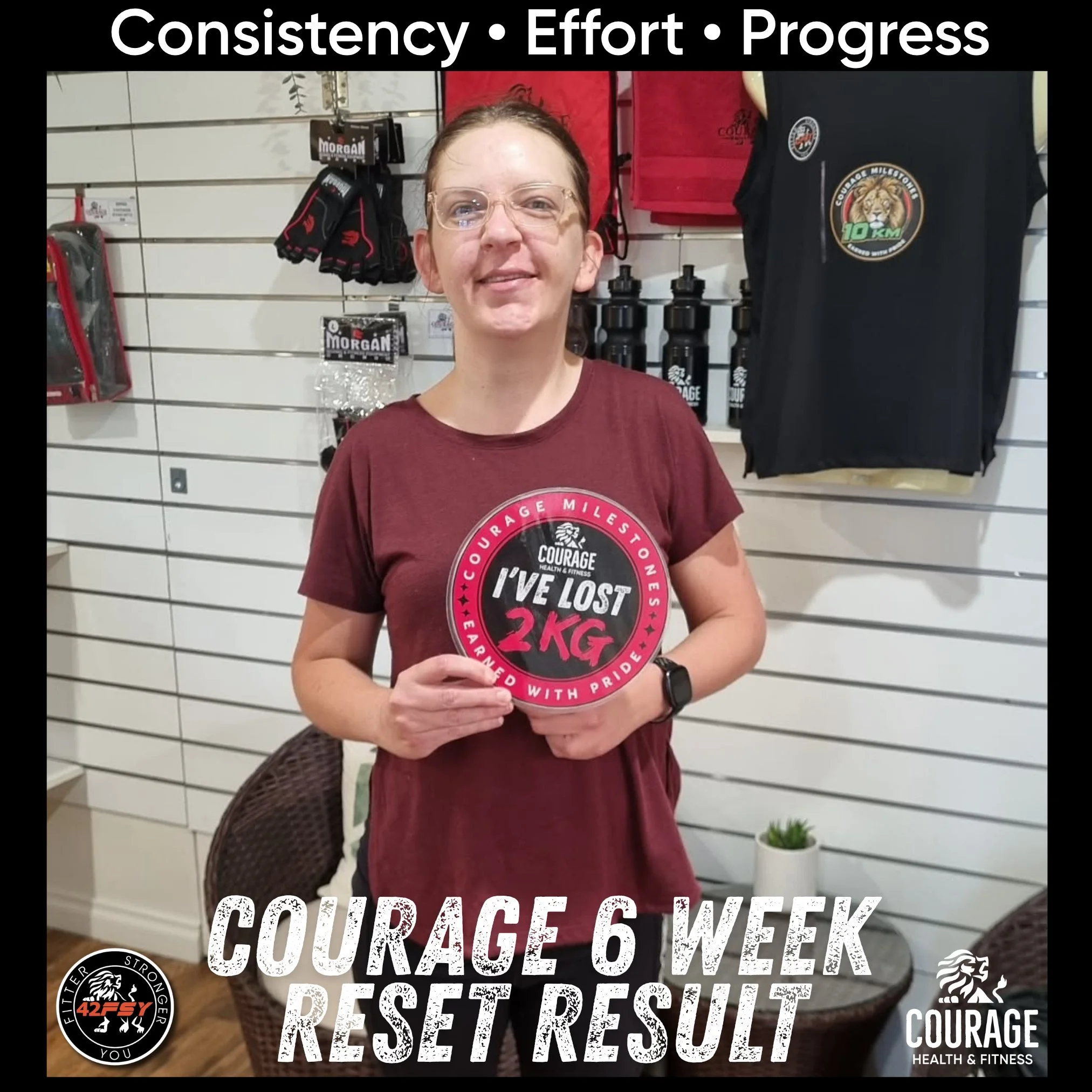 A big congratulations to Tash for an outstanding result in our recent 6 Week Reset 🎉

Behind every number on the scale is weeks of commitment &mdash; early mornings, consistent training, smarter food choices and the willingness to keep showing up.

