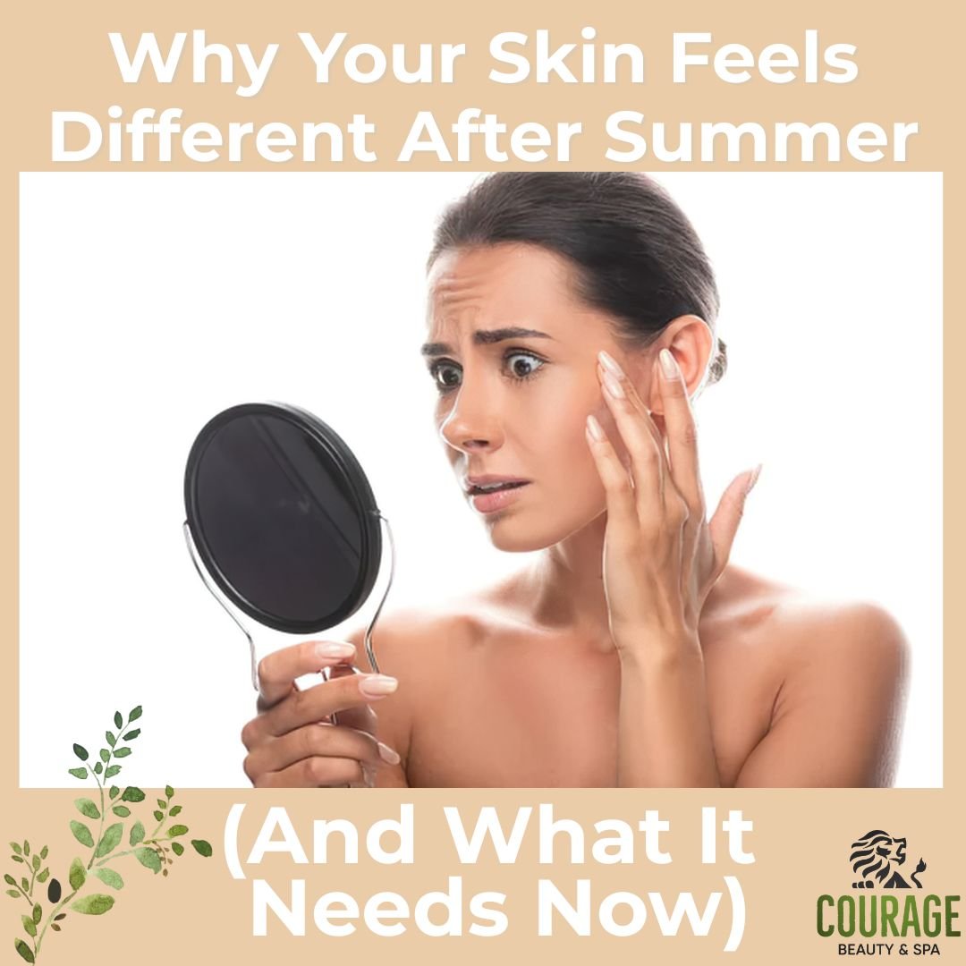 Have you ever noticed that as summer fades, your skin suddenly feels drier, tighter, or just&hellip; not as vibrant? 😌

You&rsquo;re not imagining it.

After months of sun exposure ☀️, heat, air conditioning, and often a little less routine, your sk