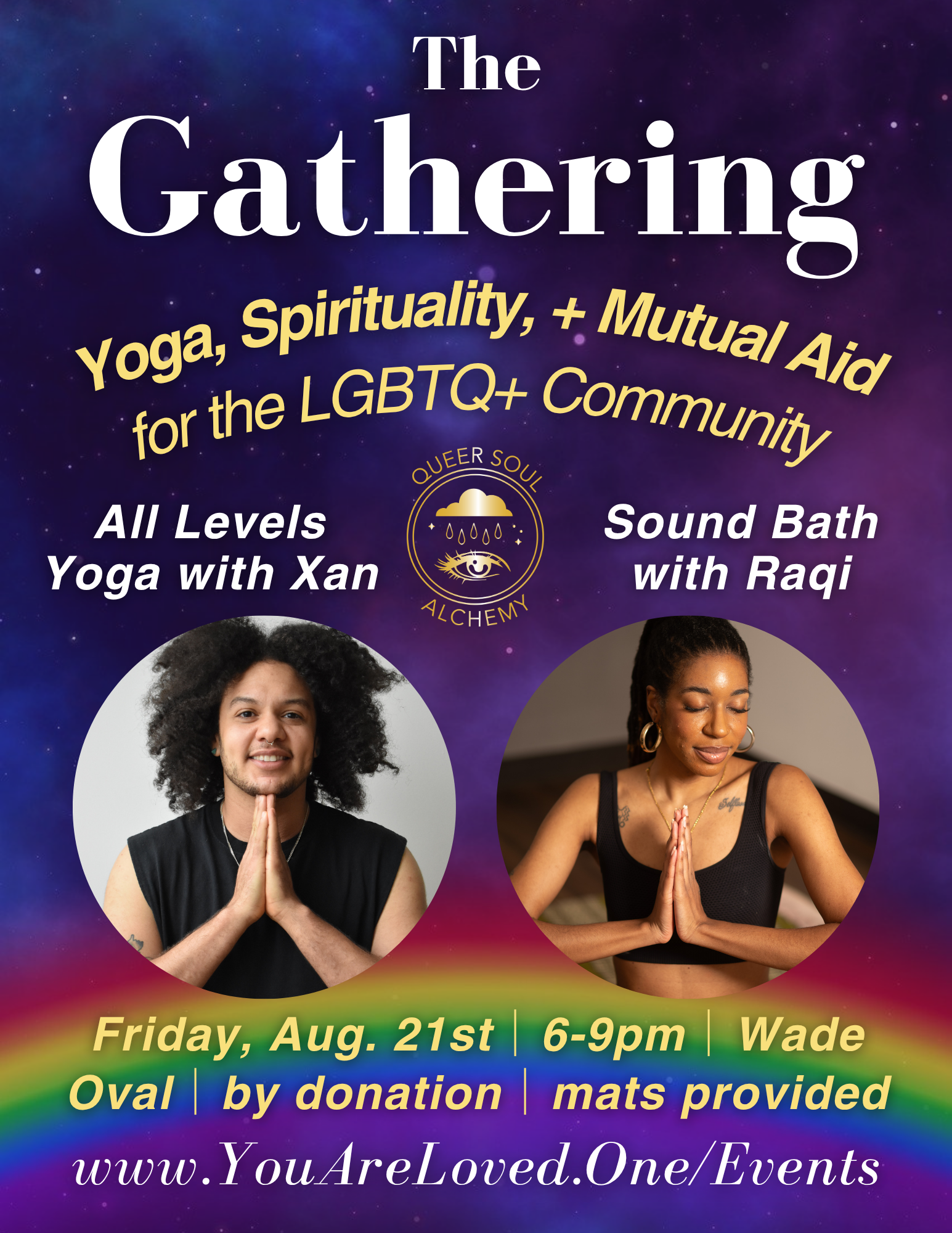 The Gathering: Yoga, Spirituality, Mutual Aid for LGBTQ Folx
