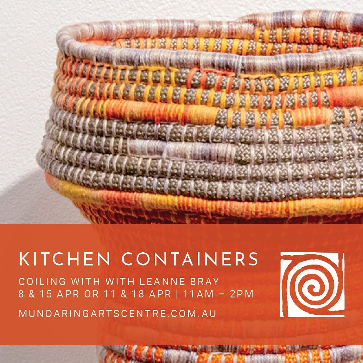 So if anyone feels like coming and having a play... I will be coiling madly and sharing skills up @mundaringartscentre as part of &lsquo;food for thought&rsquo;...
Hop on their website and make a plan to join me!!
.
.
.
#foodforthought #baskets #coil