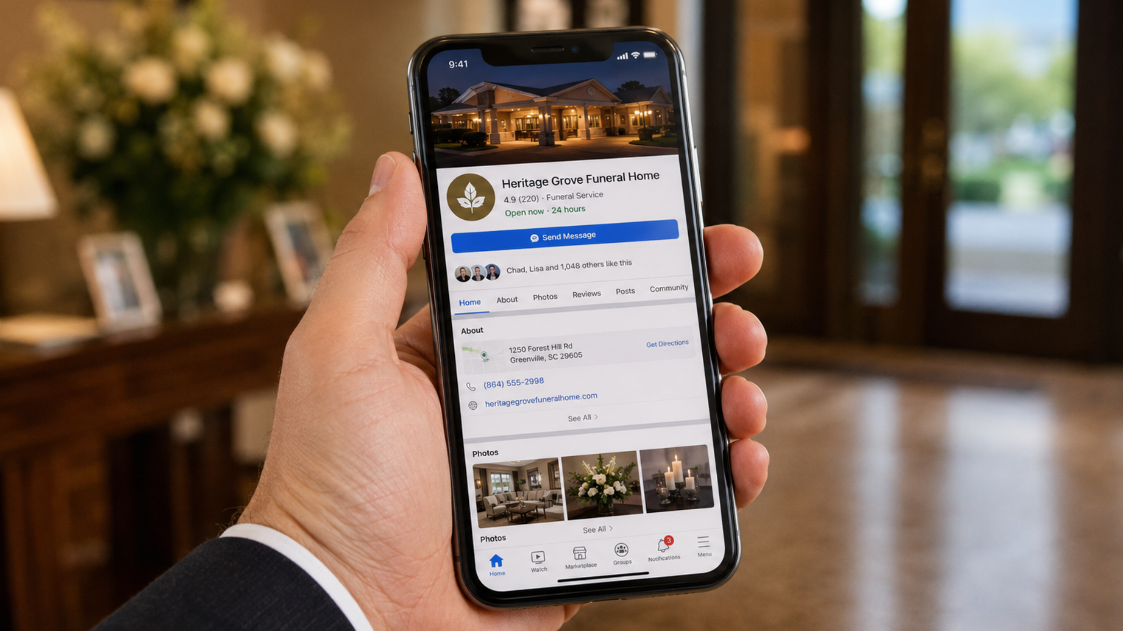 The Funeral Home Facebook Page: The Digital Front Door