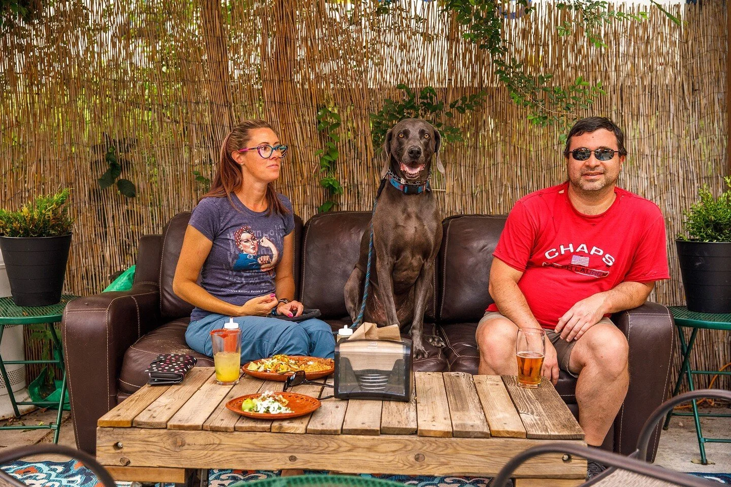 We're pet friendly! Come on down and bring your pup!