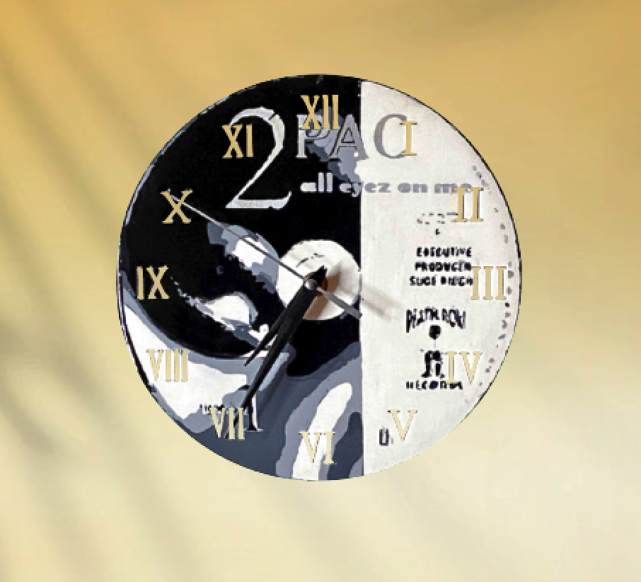 Tupac Shakur All eyez on me Clock