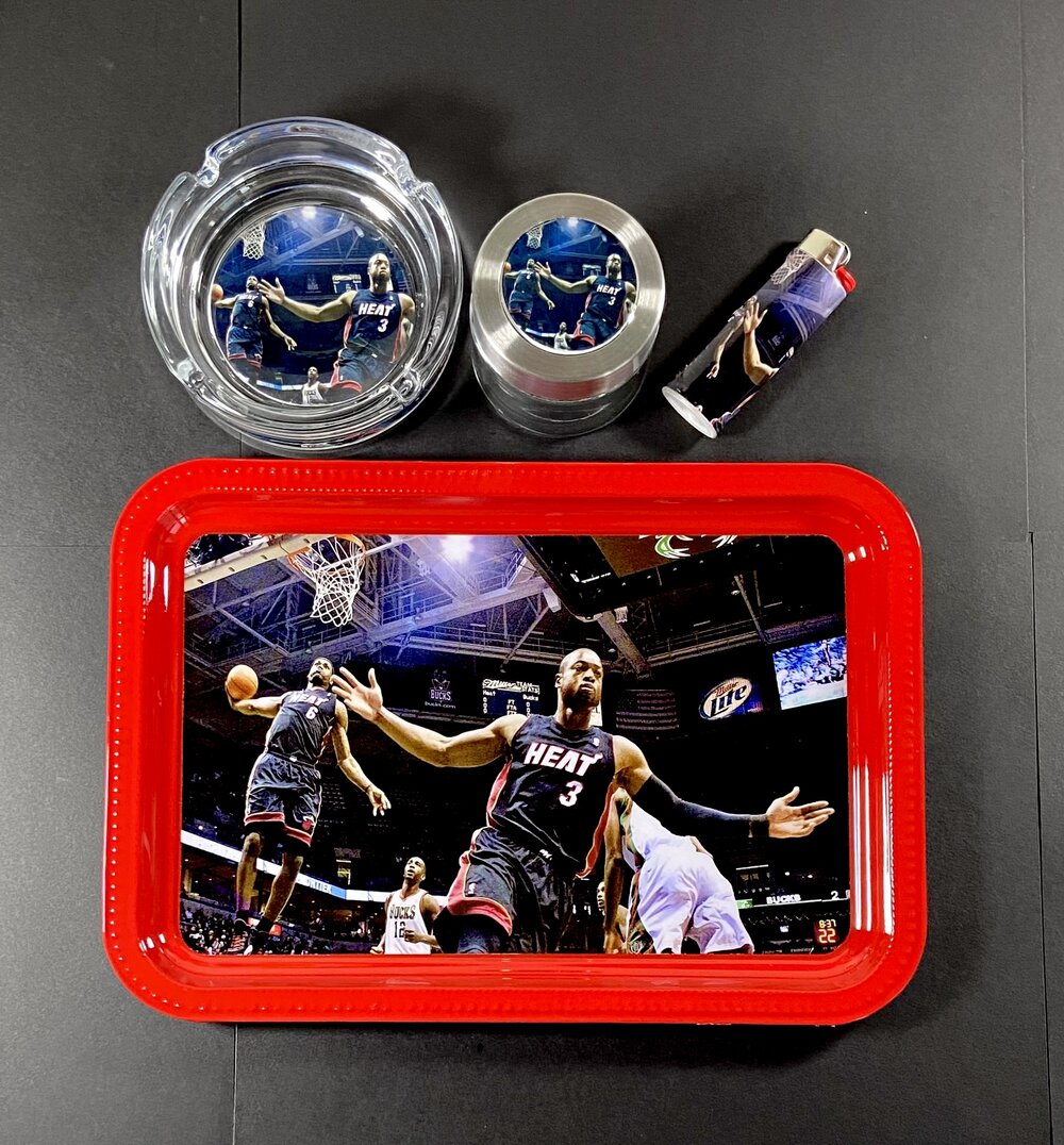Wade Already Knew<br/> Lebron James and Dwyane Rolling Tray Set — Meech  Made It