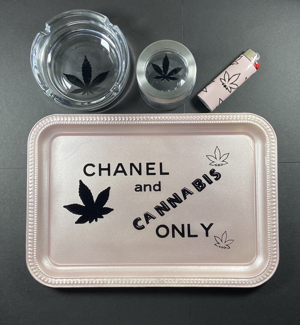 chanel rolling tray