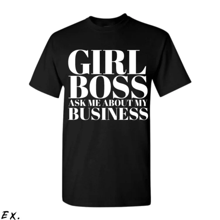 Black Heat Transfer Vinyl Cotton shirt Mockup
