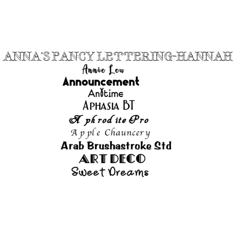 font custom template
