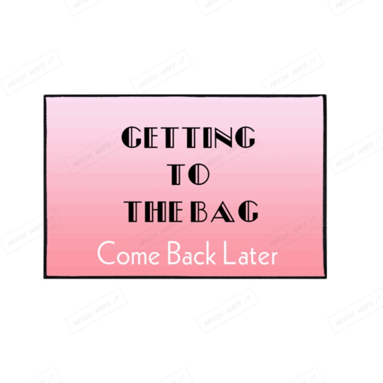 Bag Chaser 24" x 36" Floor Mat