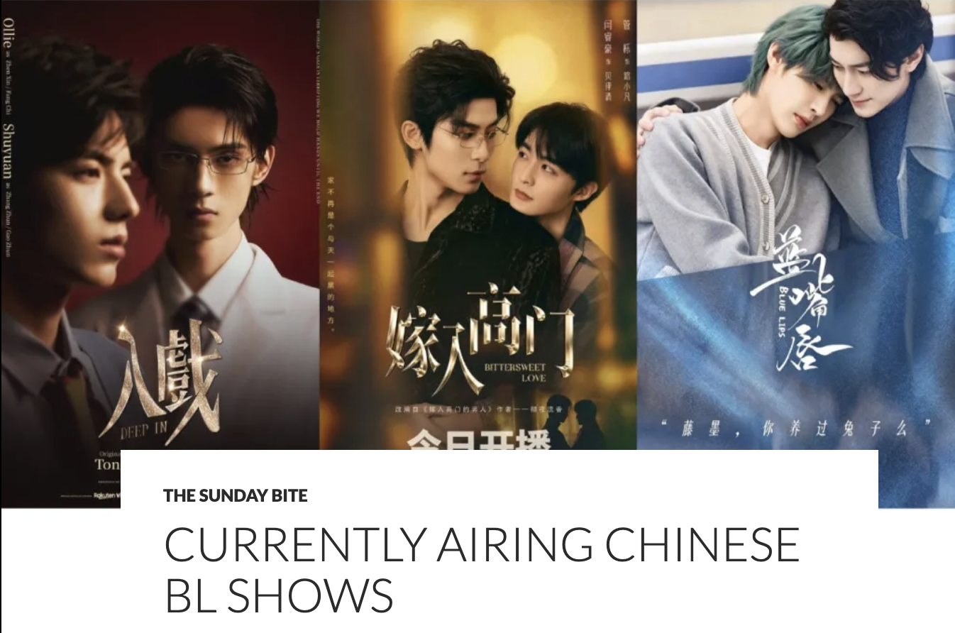Currently Airing Chinese BL Shows