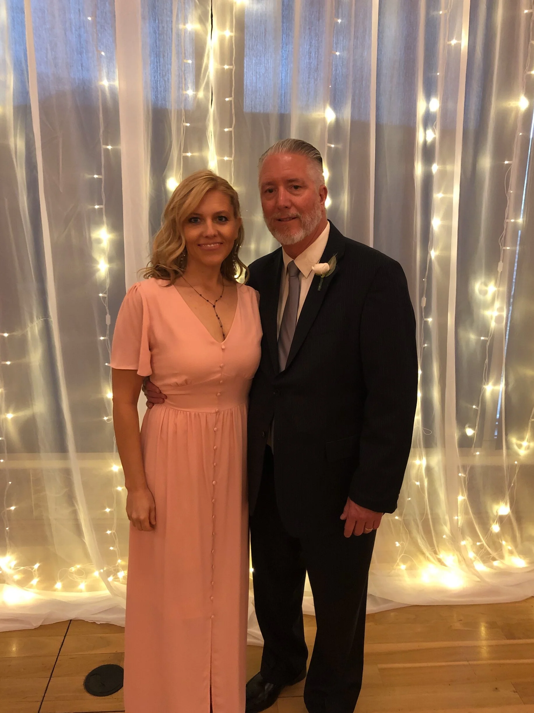 My husband, Jay, is my rock.