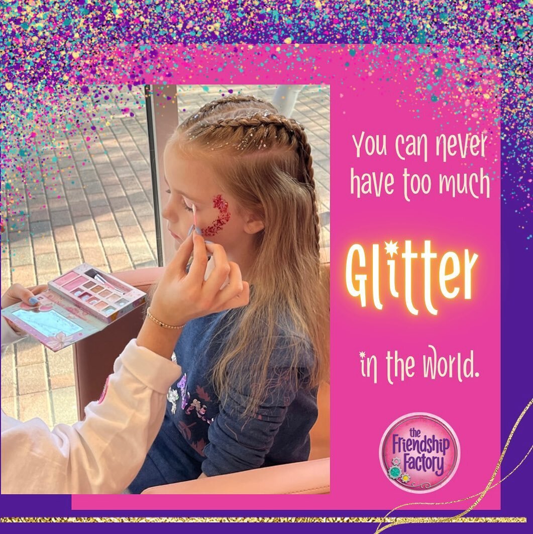 The 𝒮𝓅𝒶𝓇𝓀𝓁𝑒 𝒮𝓆𝓊𝒶𝒹&rsquo;𝓈 motto! 𝚂𝚙𝚛𝚎𝚊𝚍 it around. 💫💖✨And book your VIP or Glam appointment today!

#kidsglam #kidsactivities #kidstrends #kidsparties #rochesterhillsmi #macombmichigan #westbloomfieldmichigan #partridgecreek #det